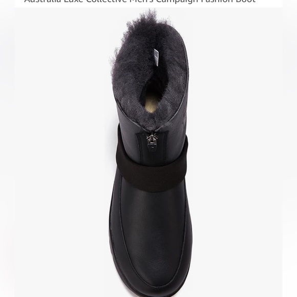 Australia Luxe Collective Men's Campaign Fashion Boot black nwt - Picture 3 of 16
